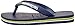 Havaianas Kid's Brazil Logo Flip Flop Sandal, Navy Blue, 2 M US Little Kid