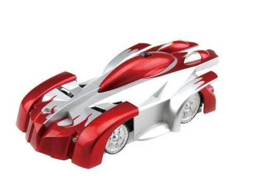 Luckyboy Radio Control Zero Gravity Mini Wall Climber Climbing RC Red Car