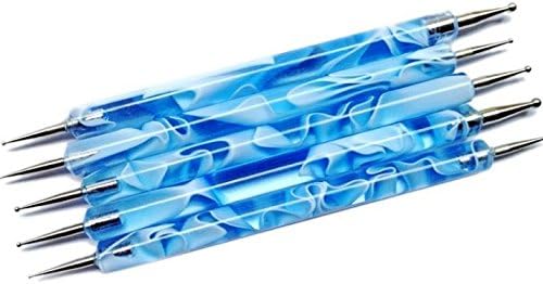 Acrylic Nail Art Painting Detailing Marbleizing Dotting Pen Set
