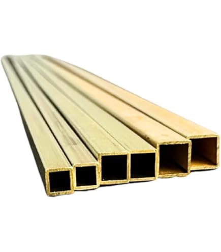 Tubo Rettangolare In Metallo K&S Precision: 3/32 X 3/16 X 12 Pollici Per Modellismo E Hobby