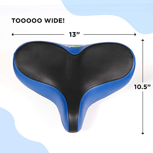 oversized bicycle seats