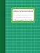 Graph Notebook 1/2 inch Squares: Blank Quad Ruled 110 Square Grid Pages Large (8.5