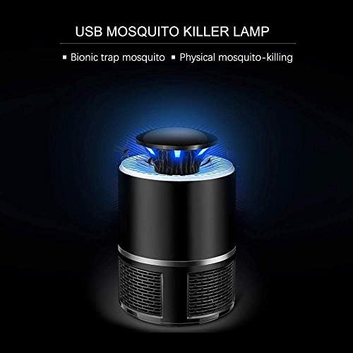 ADTALA Electric Mosquito Killer, USB UV Lamp Bug Zappers No Noise No Radiation Insect Killer Flies Trap with Trap Lamp for Indoor Home