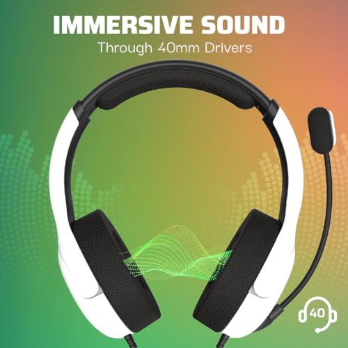 PDP Gaming AIRLITE Headset with NoiseCancelling Mic, Licensed