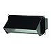 Broan Black 639 Wall Cap for 3-1/4" x 10" Duct for Range Hoods and Bath Ventilation Fans primary