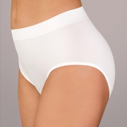 Wearever Smooth and Silky Incontinence Brief, White, M/L 10-12. Hip 38-41 (Pack of 2)