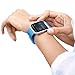 Fitbit Blaze Accessories Classic Band Large, UMTele Soft Silicone Replacement Sport Strap Band with Quick Release Pins for Fitbit Blaze Smart Fitness Watch Sky Blue, Frame Not Included (6.7