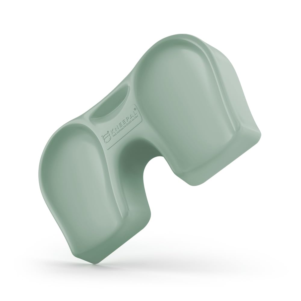 KNEEPAL The original now in the UK. The patented premium ultra-luxurious kneeler, a quality alternative to collapsible flat foam pads. Beloved by gardeners, Moms, yoga buffs, fitness peeps. (Green)