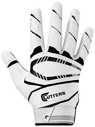 image for Cutters Game Day Padded Football Glove for Lineman and All- Purpose Pl