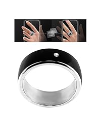 ChiTronic   Anillo inteligente universal para todos los teléfonos móviles Android Windows NFC, Negro