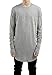 LILBETTER Mens Thumb Hole Cuffs Long Sleeve T-Shirt Basic Tee