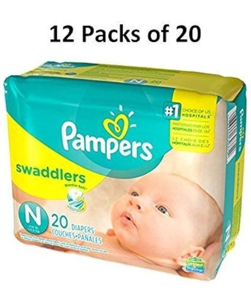 pampers swaddlers 20 pack