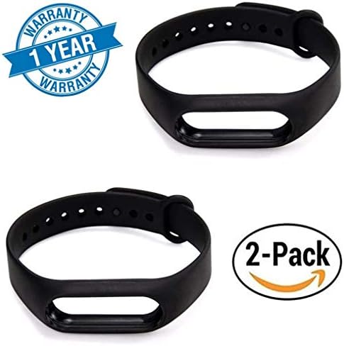 TeqBee Pack of Two Durable Strap for M2 Smart Wristband