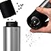 2-In-1 Salt and Pepper Grinder - Adjustable Coarseness Ceramic Mechanism - Stainless Steel Salt and Pepper Shakers - Dual Adjustable 2-In-1 Salt and Pepper Mill