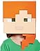 Disguise Alex Minecraft Child Mask Green, One Size