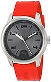 PUMA Quartz Stainless Steel and Polyurethane Watch, Black Dial (Model: PU104041004)