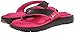 Nike Women's Comfort Thong Black/Vivid Pink/White Sandal 5 B - Medium