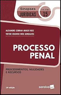 Livro Coleção Sinopses Jurídicas  - Processo Penal - Procedimentos, Nulidades e Recursos - v. 15