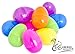 Plastic Easter Eggs Bright Egg Assortment 144 Count