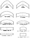 Permanent Wear 2-6 Weeks Ultra Hold CC Contour Adhesive Tape 36 Pieces