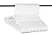 30pk Made in USA Baby Hangers | Kids Hangers for Children's Clothes, Toddler Outfits and Clothing | 20 50 100 Pack Available | Kid Plastic Hanger for Closet and Nursery | Child Kid Hangars (White)
