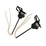 Coolplay UDI Clockwise and Anti-Clockwise Motor Set Spare Parts for UDI U817 U817C U817A U818A RC Quadcopter (Blue LED)
