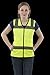 Utility Pro, Hi-Vis Reflective Women Safety Vest (Lime) (S)