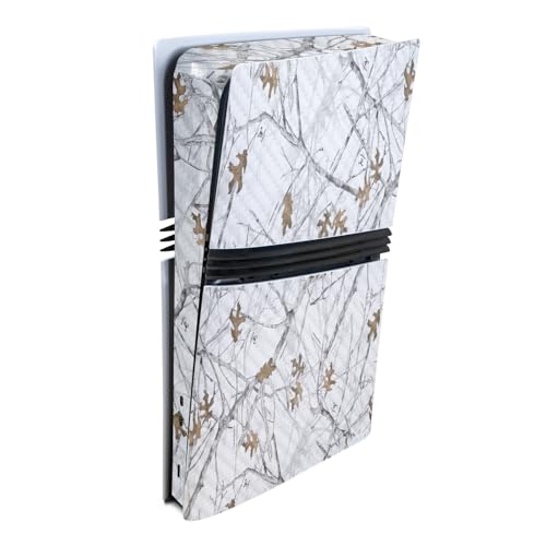 Carbon Fiber Gaming Skin Compatible with Sony PlayStation 5 PS5 Pro Console - C…