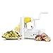 Food and Vegetable Spiralizer Mandoline Slicer: 5 Blade Spiral Chopper Peeler Grater Kitchen Gadgets