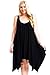 Modern Kiwi® Women's Plus Size Asymmetric Flowy Tank Tunic Dress (1X-4X)