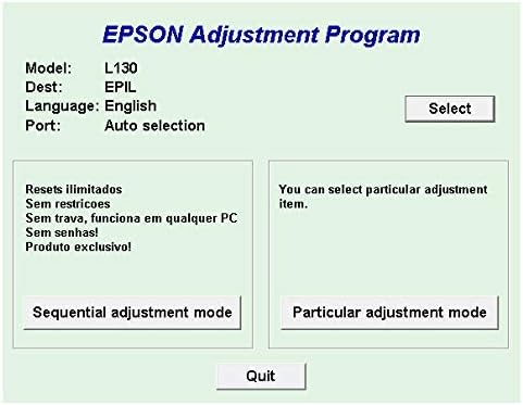 download epson l220 adjustment program