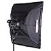 Fovitec 20x28 inch Rectangle Softbox for use 5 or 7 Socket Fluorescent Heads for Photo & Video