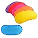 Wobe 30 pcs Colorful Eye Mask Cover, Sleep Mask with Nose Pad and Elastic Straps Comfortable Lightweight Blindfold Eyeshade Eyepatch for Kids Women Men for Travel Sleep or Party Supplies Game 15 Color