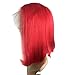 BESFOR Bob Human Hair Wigs Lace Front, HD Transparent 13x4 Short Lace Wigs 12inch Silky Straight Bob Wigs for Black Women 150% Density Lace Front Wigs Human Hair with Pre Plucked Natural Hairline