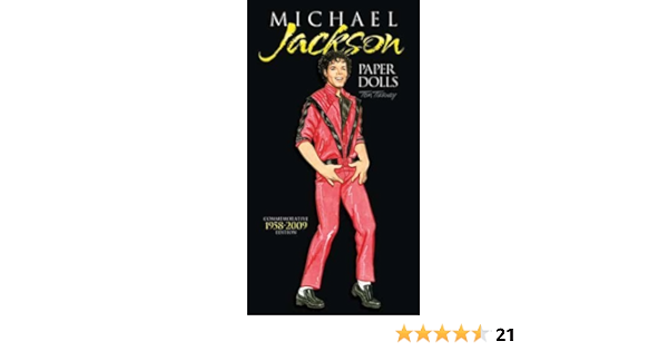 michael jackson paper dolls