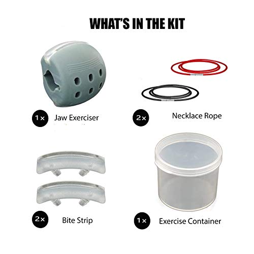 Jaw Exerciser And Neck Toning Exerciser Double Chin Exercise Device