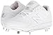 New Balance Women's Fresh Foam Velo V1 Metal Softball Shoe, White/White, 7 M US