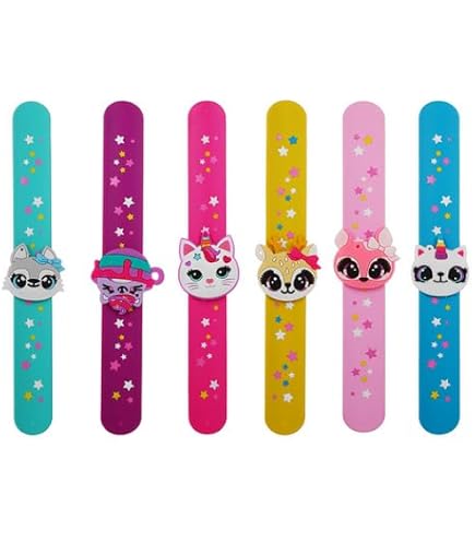 JEXOWIQ – Lot De 20 Bracelets à Claquer Dinosaures – Slap Bands – Cadeaux D'Anniversaire Et Pochettes Surprises