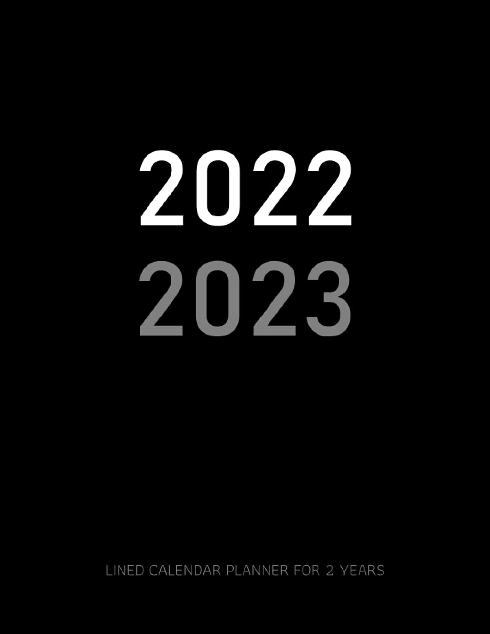 District 204 Calendar 2023 24 2022-2023 Lined Calendar Planner For 2 Years: Black Monthly Planner For 2  Years (24 Months : January 2022 Up To December 2023), Big Size 8.5X11",  Sunday Start : Appointments / Organizers / To Do List: Studio, Shutter Cat:  9798490442554: Books