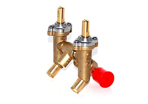MHP Gas Grill WNK TJK Natural Gas Dual Control Valve Set GGVLV32