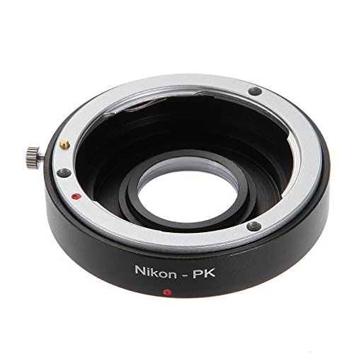 Foto4easy Lens Mount Adapter for Nikon F Lens to PK Pentax K Mount DSLR Camera