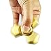 ZenDial Trident Tri Fidget Spinner in Brass Metal 2.6