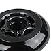 KSS Outdoor Asphalt Formula 89A Inline Skate X8 Wheels, Black, 76mm