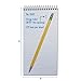 Notes Notebook Top Spiral Reporter's Size, 70 Sheets 140 Pages 4 x 8 inch | Sturdy Steno Pad Perfect Police Note Pad and Great For Lists (12 Pack) (Narrow Ruled)