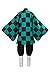 Sinastar Adult Kamado Tanjirou Tomioka Giyuu Cosplay Costume Outfit Halloween Dress Up Party Uniform Suit Green