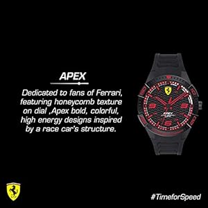Ferrari Men's APEX Quartz Watch with