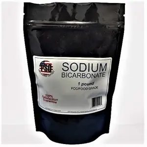 Sodium Bicarbonate (Baking Soda) 1Lb FCC Food Grade Soda Blasting, Bath Fizzies, Raises PH Levels