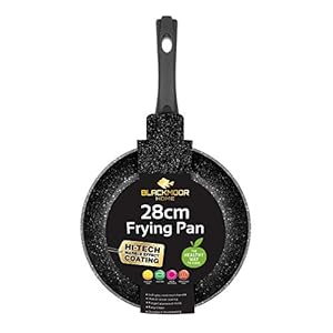 Blackmoor-Frying-Pans-2-Colours-Non-Stick-Anti-Scratch-Pans-Cool-Touch-Handles-Suitable-for-Induction-Electric-and-Gas-Hobs-202428cm-Black-28cm Blackmoor 67080 Classic 28cm Frying Pan/Non-Stick Coating/Cool Touch Handle/Suitable for Induction, Electric and Gas…