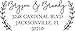 Custom Self-Inking Address Stamp with Laurel Branch Design (Medium, Style 2)