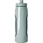 Simple Modern Rally Squeeze Plastic Water Bottle | 30oz Locking Leakproof Cup for Gym, Sports, Electrolytes, Travel | Sea Glass Sage Mix